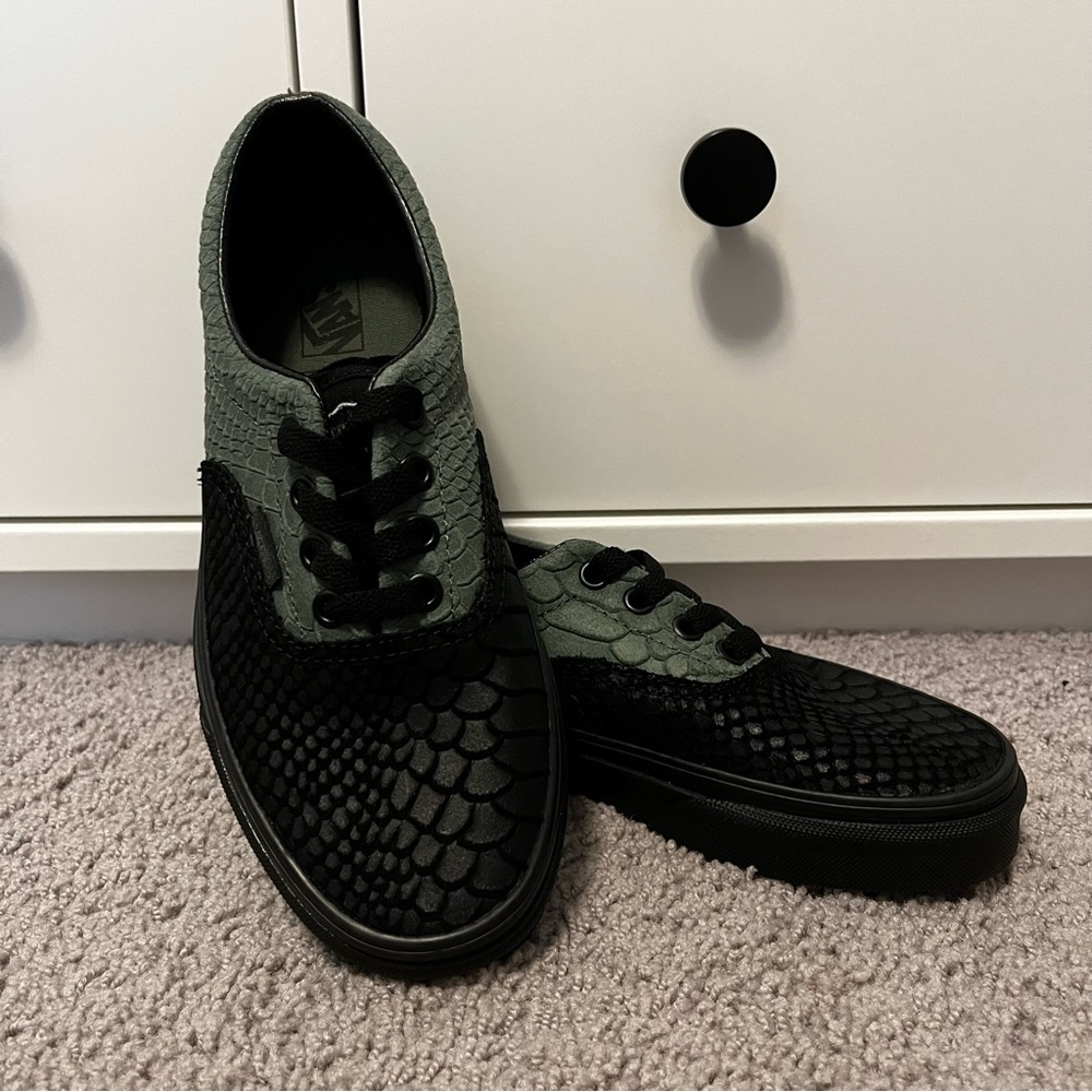 Harry Potter Vans Era Slytherin Snake Skin